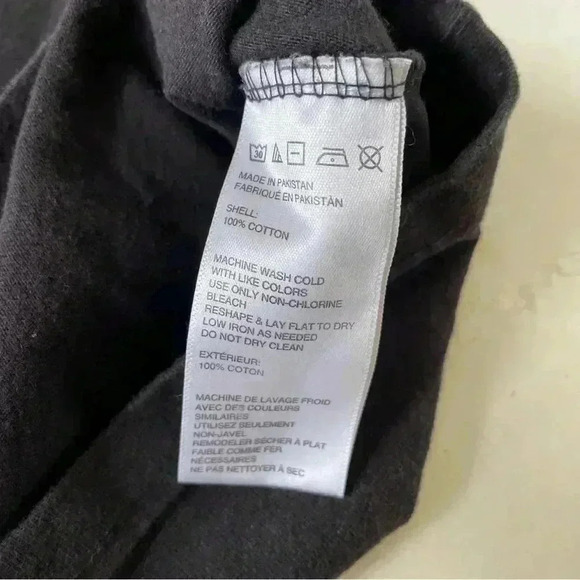 Urban Outfitters Black Pull-Over Short Sleeve Hoodie T-Shirt L - Picture 5 of 8